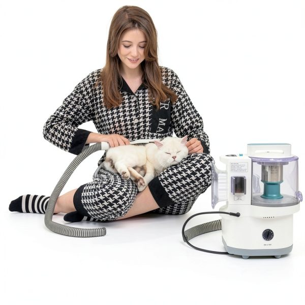 PROMOMO Dog Grooming Vacuum Low Noise 3 Suction Levels-2