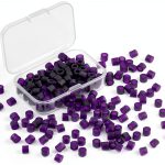 NBEADS Dental Code Rings Rubber Medium Orchid Instrument-0