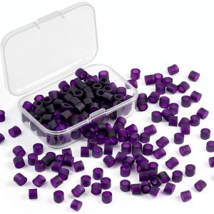 NBEADS Dental Code Rings Rubber Medium Orchid Instrument-0