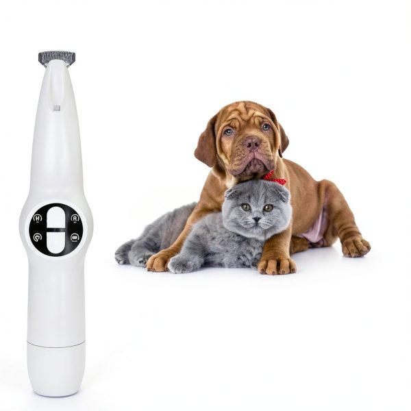 AYWOHA Dog Grooming Kit Cordless Rechargeable Paw Trimmer-4