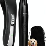 LEYOUFU Pet Grooming Kit Rechargeable Low Noise Clippers-0