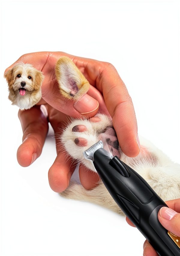 LEYOUFU Pet Grooming Kit Rechargeable Low Noise Clippers-6