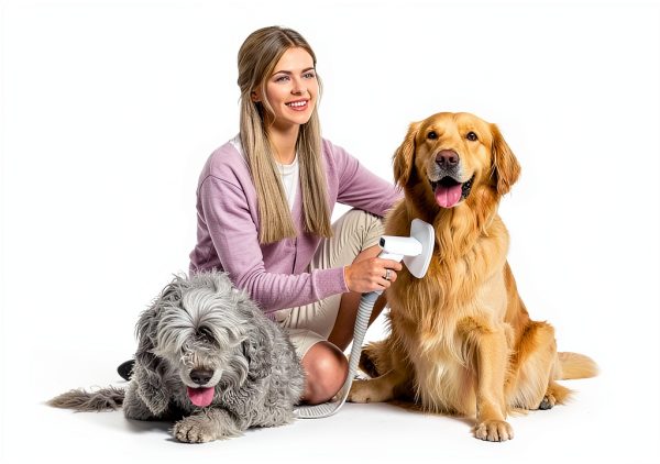 LABEKA Dog Grooming Kit Low Noise Vacuum All in One Set-5