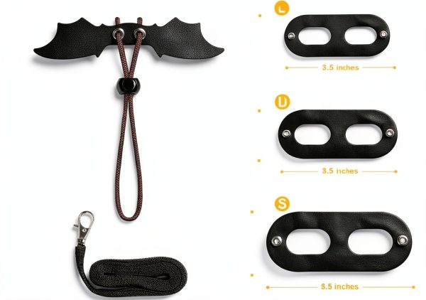 Bopurle Lizard Leash Soft Leather Adjustable Pet Harness-2