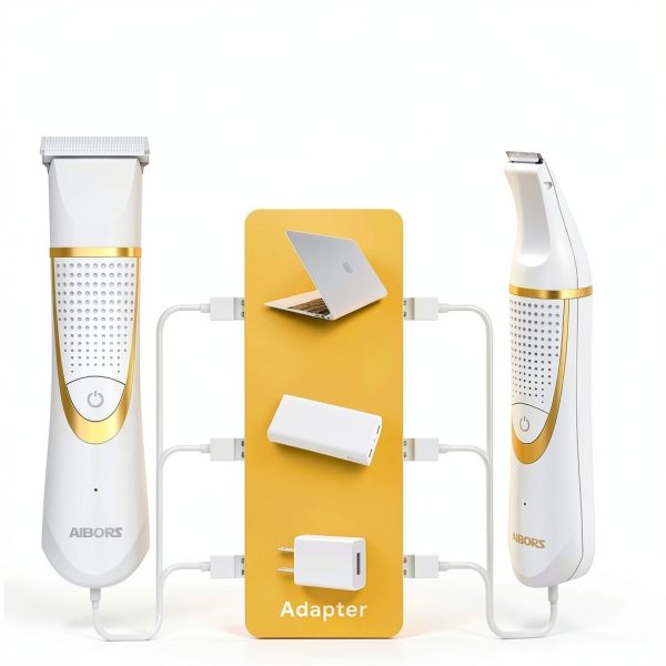 AIBORS Dog Grooming Clippers Quiet Waterproof Small Pets-6