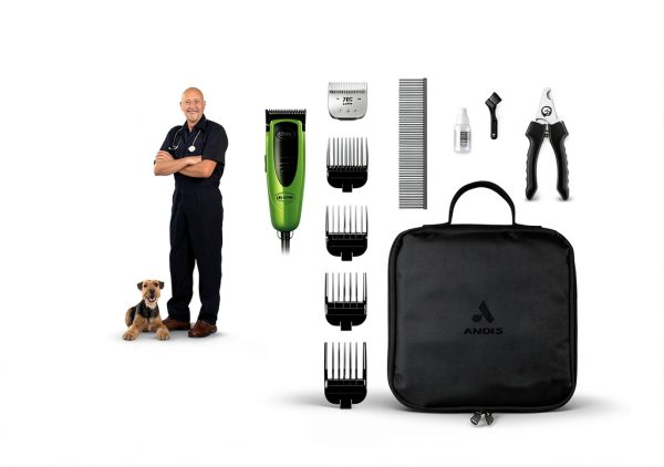 Andis Dog Grooming Clipper Kit Quiet Powerful Complete-5
