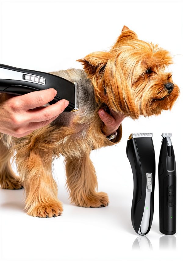 LEYOUFU Pet Grooming Kit Rechargeable Low Noise Clippers-1