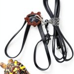 Cyhaen Turtle Leash Soft Leather Adjustable Reptile Harness-0