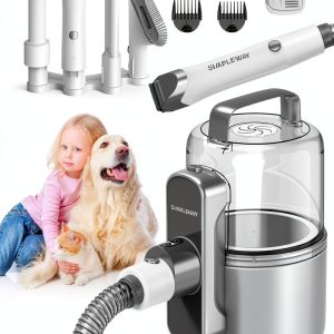 Simple Way Dog Grooming Vacuum Quiet Professional Home Use-0
