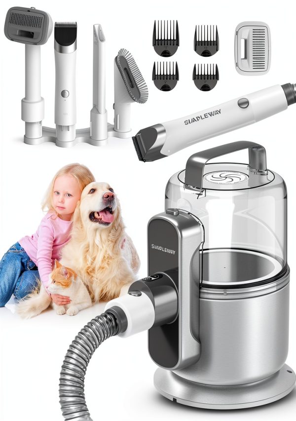 Simple Way Dog Grooming Vacuum Quiet Professional Home Use-0