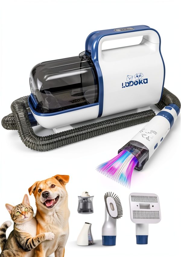 LABEKA Dog Grooming Kit Low Noise Vacuum All in One Set-0