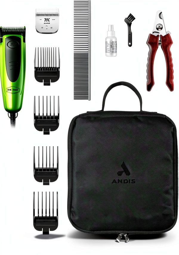Andis Dog Grooming Clipper Kit Quiet Powerful Complete-1
