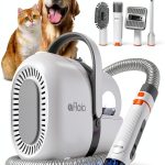 Afloia Dog Grooming Vacuum Clippers Low Noise Cordless-0