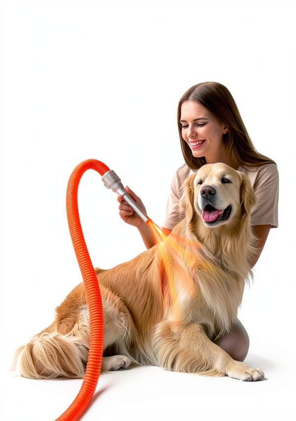 Koonie Dog Grooming Kit Low Noise Clipper Vacuum Combo-4