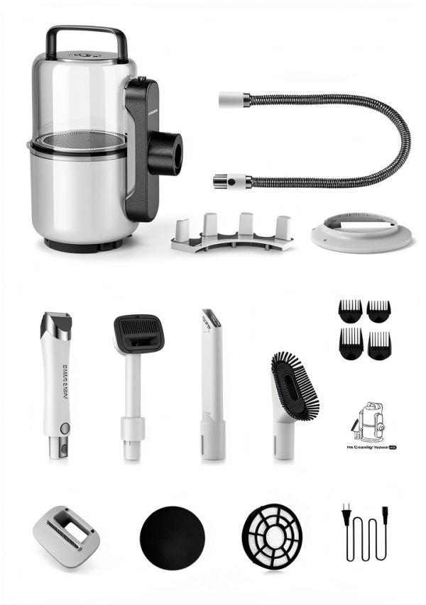 Simple Way Dog Grooming Vacuum Quiet Professional Home Use-6