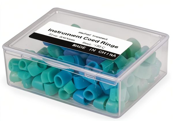 FILFEEL Dental Color Code Rings Silicone Easy Clean-1