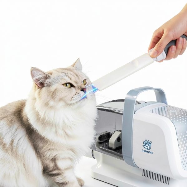 Pawsest Dog Grooming Vacuum Kit All in One Pet Clippers-4