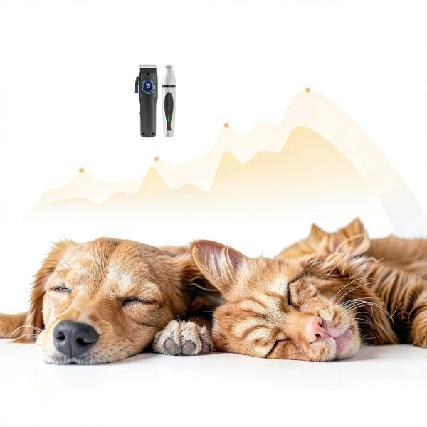 GIMPYN Dog Grooming Kit Quiet Clippers LED Display-2