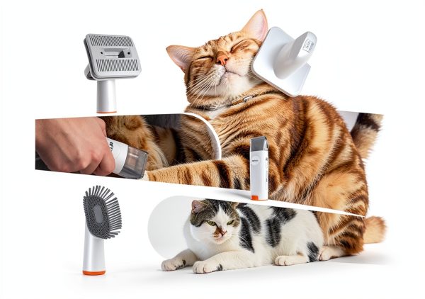 Afloia Dog Grooming Vacuum Clippers Low Noise Cordless-1