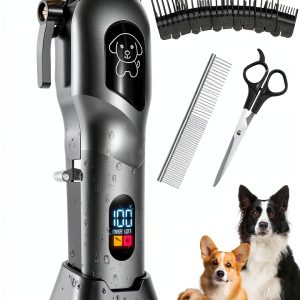 Mearens Dog Grooming Clipper Kit Quiet Low Vibration-0