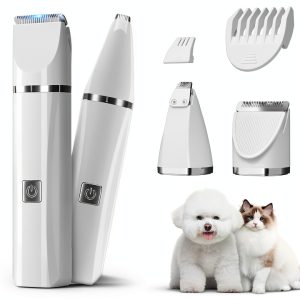 Each Cool Pet Grooming Clipper Kit Quiet Adjustable Combs-0