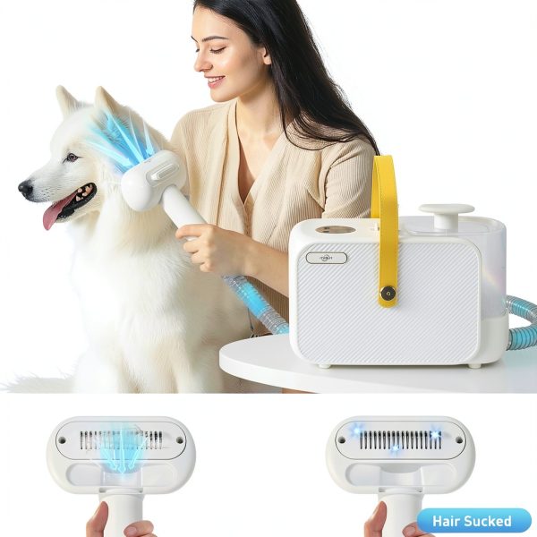 ITBABY Dog Grooming Kit 5 in 1 Vacuum Clippers Quiet-2