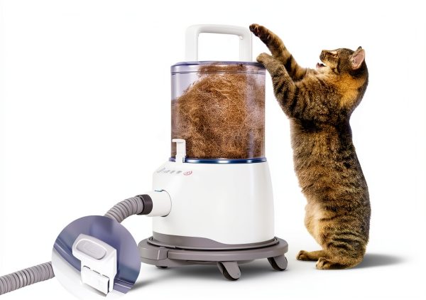 CNTURY Dog Grooming Clippers Kit Quiet Vacuum 4.5L Capacity-7