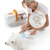PEZCOOL Dog Grooming Vacuum Dryer 3 in 1 Low Noise Kit-2