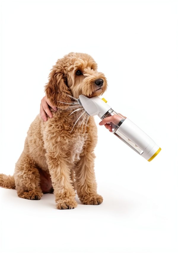 Yopqwie Dog Vacuum Groomer Cordless 3 in 1 Pet Hair Remover-5