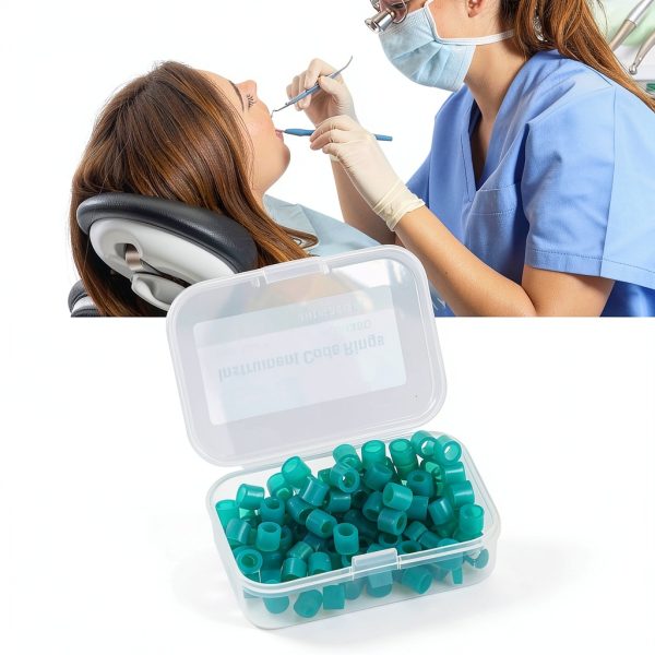 Dioche Dental Color Code Rings Silicone Material High-1