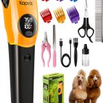 Kapvis Dog Grooming Clipper Kit LED Light Type C Charging-0