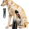 LEYOUFU Pet Grooming Kit Rechargeable Low Noise Clippers-5
