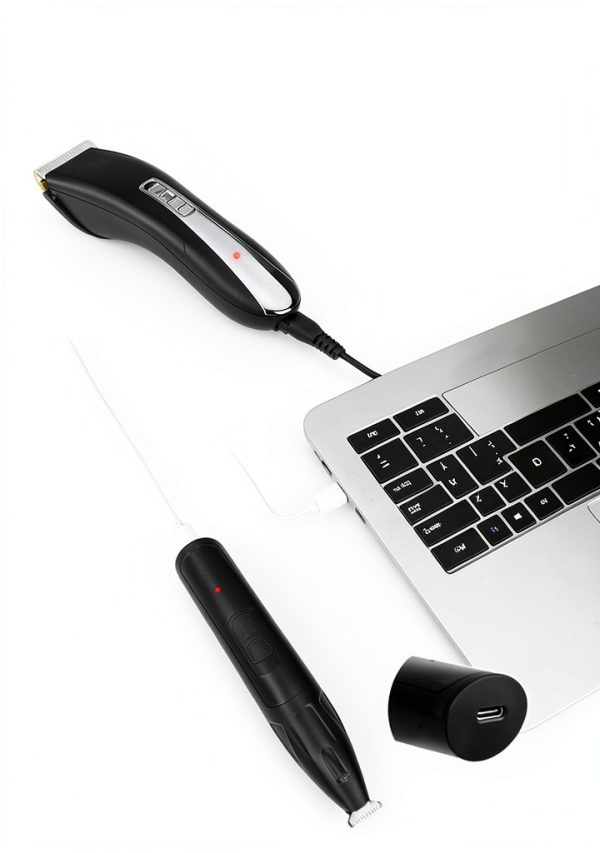 LEYOUFU Pet Grooming Kit Rechargeable Low Noise Clippers-3