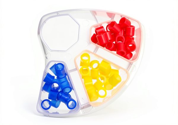 Healifty Silicone Code Rings Dental Instrument Labels 160-2