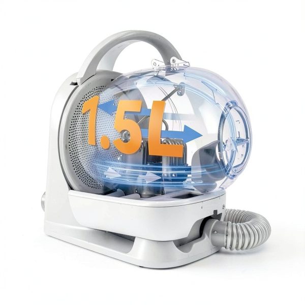 Afloia Dog Grooming Vacuum Clippers Low Noise Cordless-5