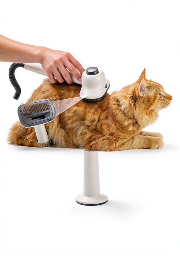 Simple Way Dog Grooming Vacuum Quiet Professional Home Kit-5