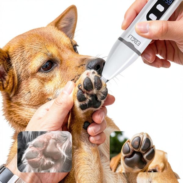 ETACCU Dog Grooming Clippers Low Noise Cordless USB C-4
