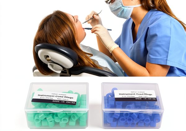 FILFEEL Dental Color Code Rings Silicone Easy Clean-4