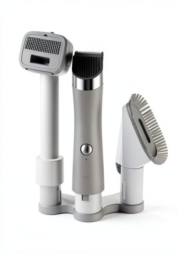 Simple Way Dog Grooming Vacuum Quiet Professional Home Kit-4