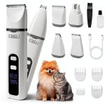 ETACCU Dog Grooming Clippers Low Noise Cordless USB C-0