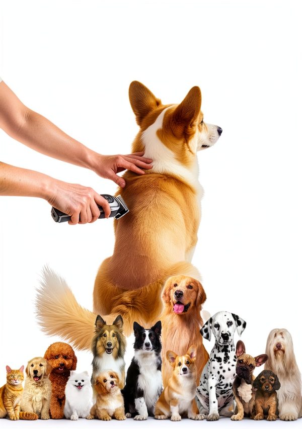 Mearens Dog Grooming Clipper Kit Quiet Low Vibration-4