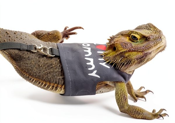 FupetDay Lizard Harness Adjustable Soft Mesh-4