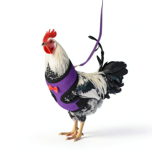 Boao Chicken Harness Nylon Adjustable Pet Vest-5