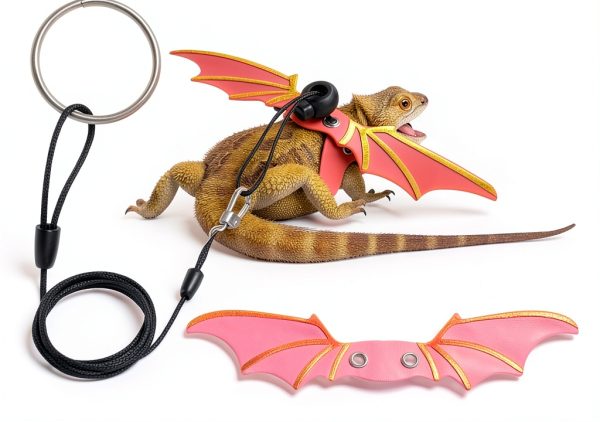 Foyods Reptile Harness Mesh Wings 3‑Size Set-2