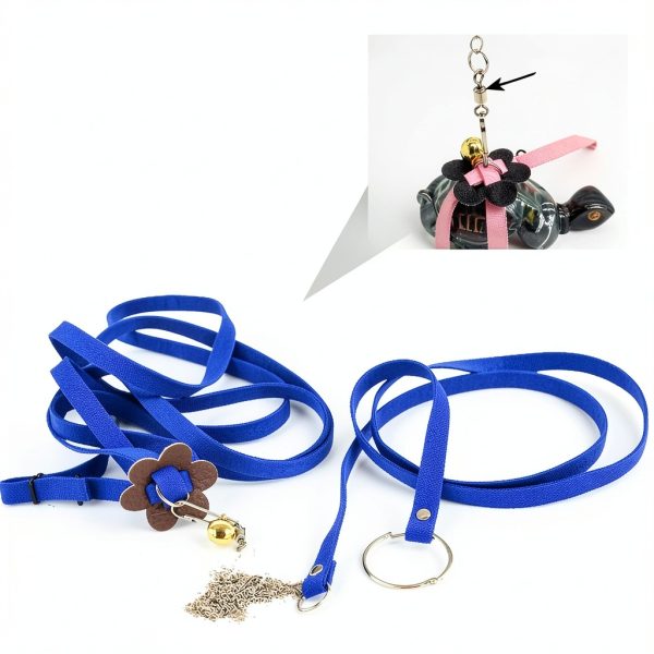 Bonaweite Turtle Harness Leash Soft Leather-3