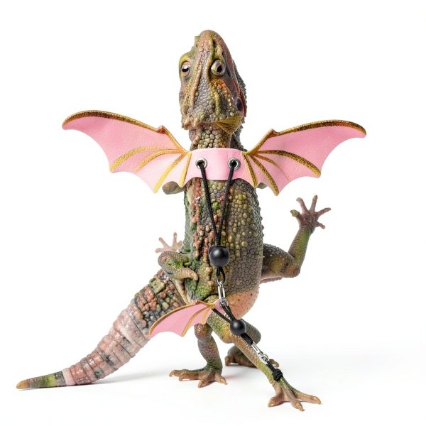 Foyods Reptile Harness Mesh Wings 3‑Size Set-5