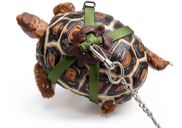 Bonaweite Turtle Harness Leash Soft Leather-0